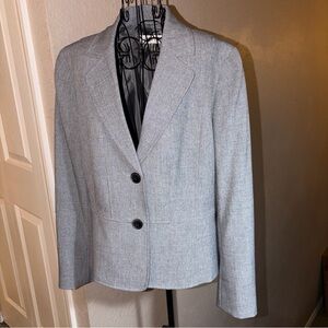 Kasper Light Gray Women's Blazer